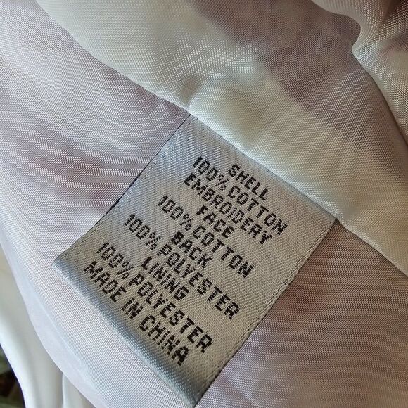 EUC BEAUTIFUL TALBOTS RED EMBROIDERED SHIFT DRESS SIZE 12 - Picture 15 of 15